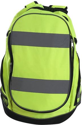 Generic Cycling Safety Backpack - Night Reflective Bag, Sports Utility Pack | Lightweight Build Supports Active Movement, Luminous Boosts Visibility Distance 