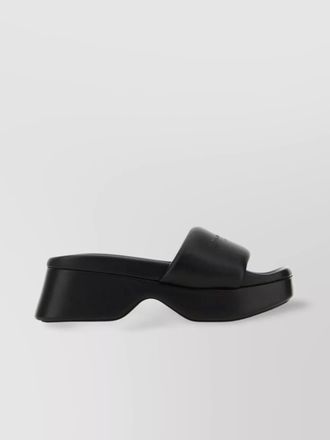 Alexander Wang leather logo sandals