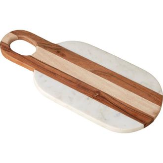 Be Home Moa Marble & Wood Oval Board at Nordstrom