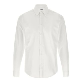 Burberry Heren, Overhemden, Wit, Maat: M Katoen