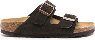 Birkenstock Slippers Smalle Pasvorm - Dames - Sandalen - Bruin - 40 EU - Su&egrave;de - Schoenen