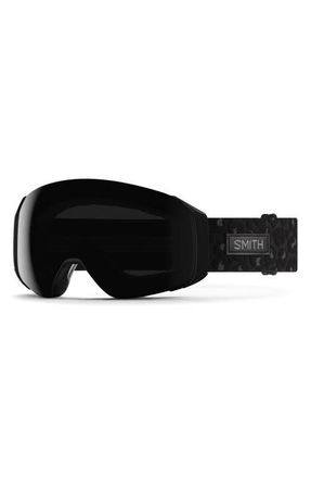 Smith 4D MAG 154mm Snow Goggles in Claws Blackout /Sun Black at Nordstrom
