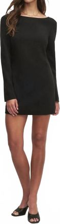 Favorite Daughter Long Sleeve Meet Cute Dress In Black