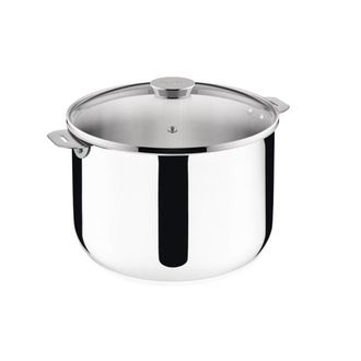 Lagostina Lagostina - Olla De Acero Inoxidable De 24 Cm + Tapa De Cristal. - 012138020524