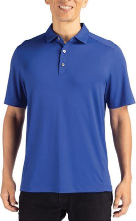Cutter & Buck Forge Recycled Blend Polo in Tour Blue at Nordstrom, Size X-Large
