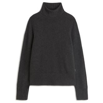 Ecoalf Caqui Knit Wollpullover f&uuml;r Damen | schwarz