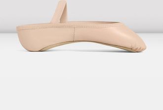 Bloch Ladies Giselle Leather Ballet Shoes, Theatrical Pink Leather