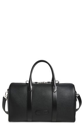 Tom Ford Buckley Leather Duffle Bag in Black at Nordstrom