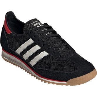 adidas SL 72 Sneaker in Black/Off White/Scarlet at Nordstrom, Size 10.5