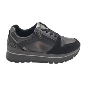 Igi & Co Anika Sneaker - Dames - Schoenen - Grijs - Maat: 40 EU Leer