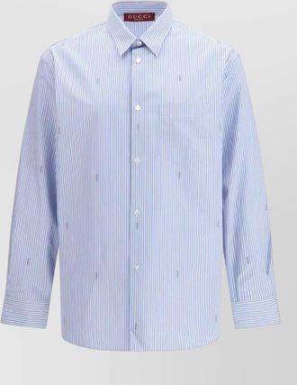 Gucci patterned cotton shirt