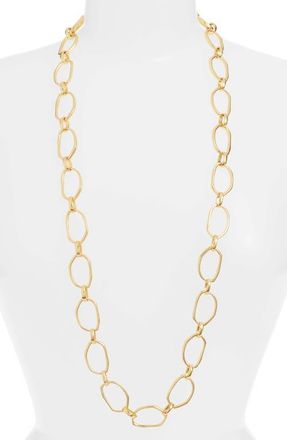 Karine Sultan Long Chain Necklace in Gold at Nordstrom