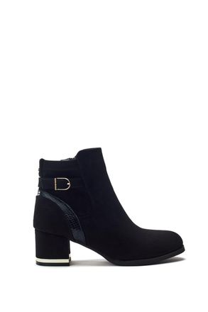 Moda in Pelle Moda in Pelle Womens Peyari Black Boots Faux Leather - Size EU 39