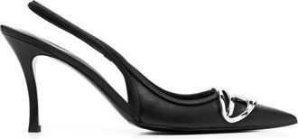 Diesel Pumps, female, Black, Size: 10 US With Heel