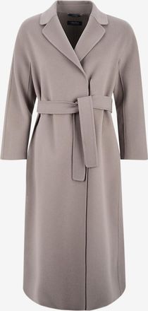 Max Mara Langer Mantel aus Schurwolle Esturia