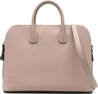 Valextra large MyLogo Bowling tote bag - Neutrals