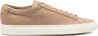 Common Projects Sneakers, male, Brown, 11 UK, Taupe Leather Lace-Up Flat Shoes