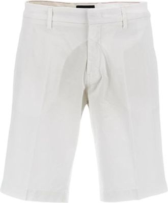 Fay Witte Shorts voor Vrouwen - Heren - Korte Broeken - Wit - W35 - Korte Broeken