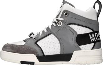 Moschino High Sneakers - Heren - Sneakers - Veelkleurig - 44 EU - Leer - Schoenen