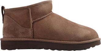 UGG Classic Ultra Mini Enkellaarsjes - Dames - Winterlaarzen - Bruin - 37 EU - Schoenen