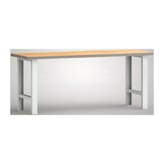 OEM Banco De Trabajo A2000xf700xh840mm Multiplex De Haya Gris Claro