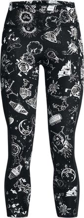 Under Armour Dames We Run Graphic Print Leggings (Zwart)