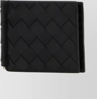 Bottega Veneta leather braided wallet
