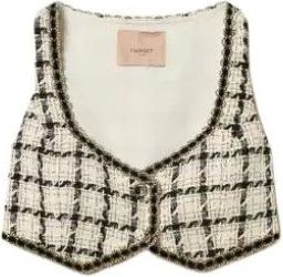 Twinset Mujer, Chaquetas, Blanco, Talla: XS