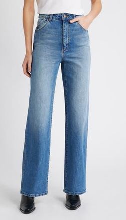 Rolla's Heidi Seattle Straight Leg Jeans in Vintage Blue at Nordstrom Rack, Size 26