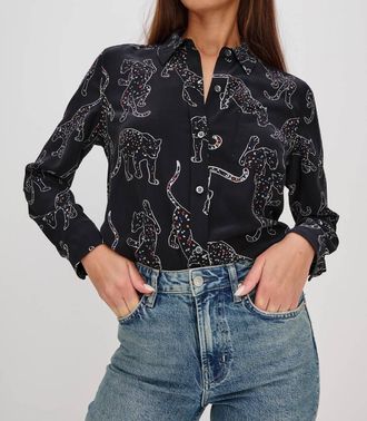 Rails Kate Shirt In Black Jaguars