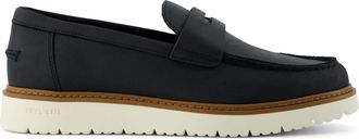 Toms Toms Mens Navi Trvl Lite Shoes in Black Leather - Size UK 10.5