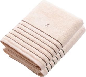 Scalpers Set de 2 toallas de algodón beige 90x150cm