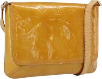 Louis Vuitton Pre-owned Vintage Shoulder Bag - Dames - Vintage Schoudertas - Bruin - ONE Size - Leer - Vintage