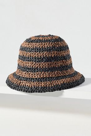 Brunna.Co Brigitte Raffia Bucket Hat
