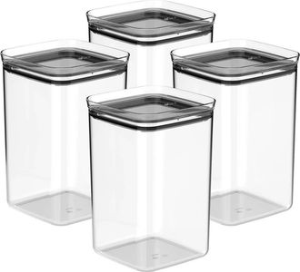Ou Airtight Clear Stackable Food Storage Container Set with Leak Proof Lid at Nordstrom
