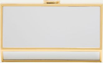 SIMKHAI Maddox Geometric Mirror Clutch Bag