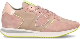 Philippe Model Sneakers Trpx Running - Dames - Sneakers - Roze - 36 EU - Katoen - Schoenen