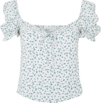 Mar De Margaritas Overhemden, Dames, Veelkleurig, M, Letizia Top
