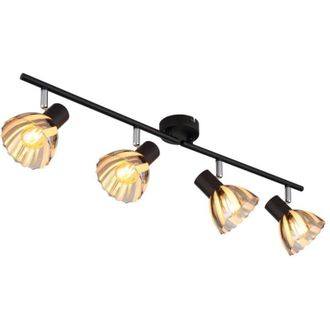 Globo Lighting Globo - foco - ZACHERY - negro - vidrio - foco de superficie