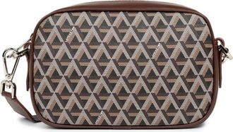 Lancaster Ikon Trotter Crossbody Tas - Dames - Schoudertassen - Bruin - ONE Size - Tassen