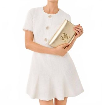 Lilly Pulitzer Geneva Dress In Coconut Chic Chick Boucle