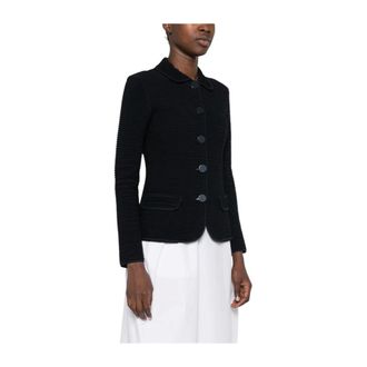 Emporio Armani Donna, Giacche, Nero, XL, new