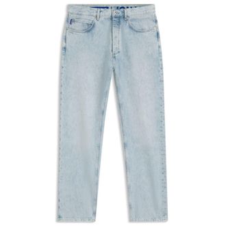 HUGO BOSS Regular-fit jeans in light-blue denim