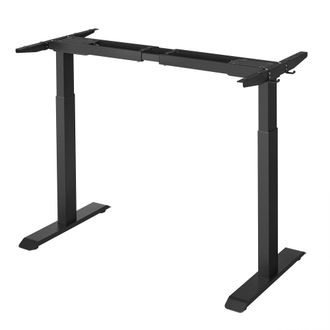 Songmics Escritorio el&eacute;ctrico ajustable en altura de color negro