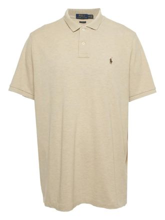 Polo Ralph Lauren cotton logo polo shirt - Neutrals