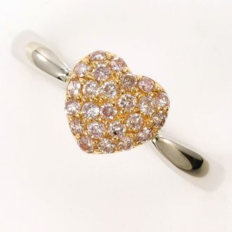 C&A Unbranded pink gold pink Platinum pink gold (18K) Platinum 900 Band Ring (Pre-Owned)
