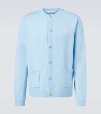 Acne Studios Embroidered wool cardigan