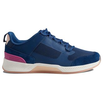 Vionic Fearless Synthetic Textile Womens Low Top Trainers - Dark Blue Very Berry - Size:UK 5.5