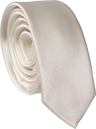 Dolce & Gabbana Ties, male, White, Size: ONE SIZE Necktie