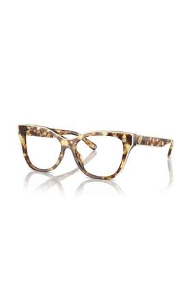 Tory Burch 51mm Cat Eye optical glasses in Tortoise at Nordstrom